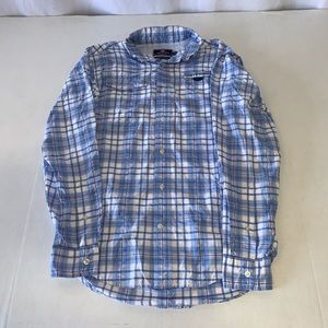 Women’s Vineyard Vines PFG Flannel Button Down XS